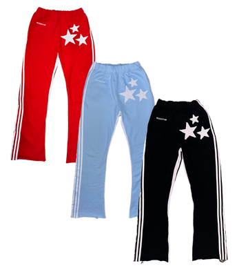 'MOTIVATED BY MONEY' Flared Pants